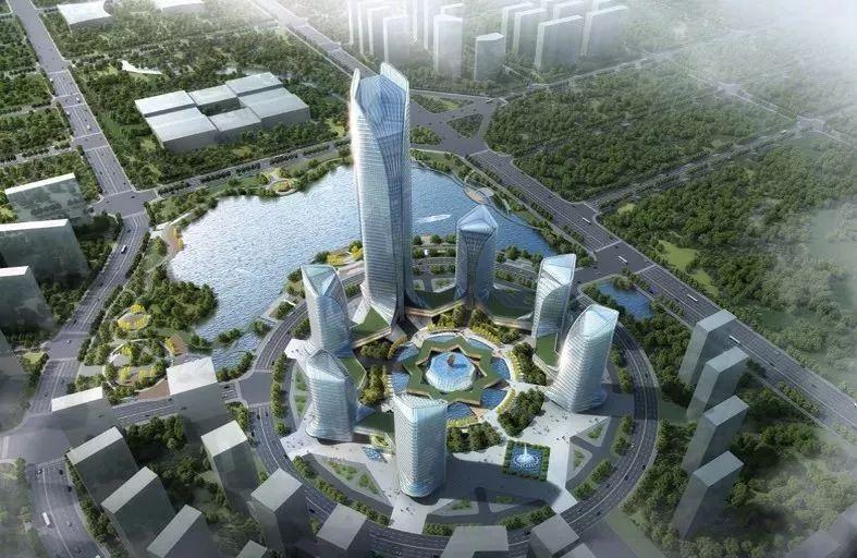 商丘日月湖CBD宋城路,日月湖cbd商务中心区