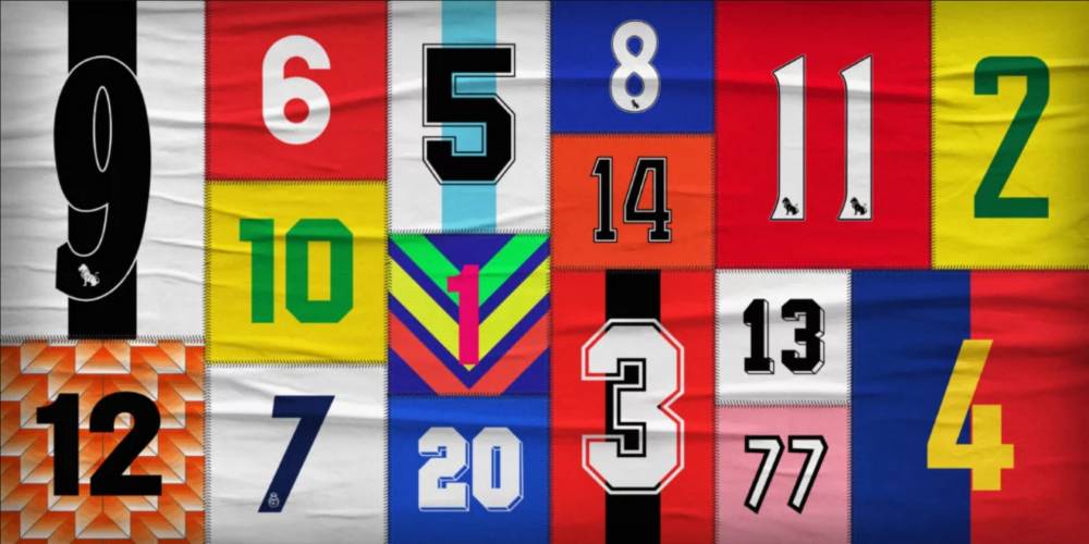 既好看又有意义的球衣号,球衣号码艺术字