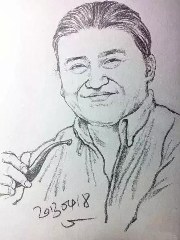 速写看一眼画一笔,用速写的方法画肖像画