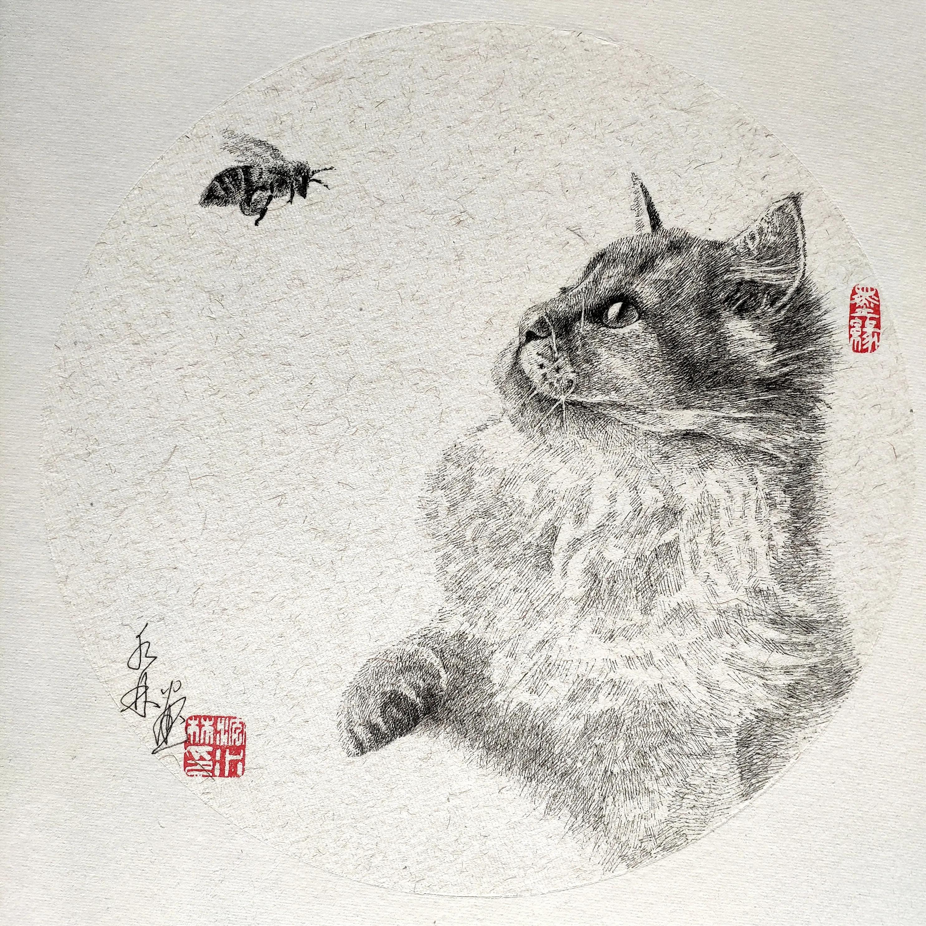 画吧画友作品欣赏,幸福原创画作品