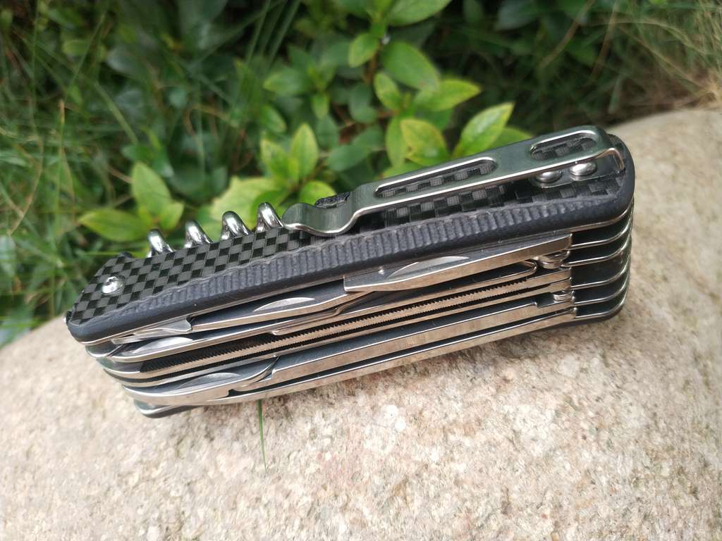 三刃木wa761开箱,三刃木wa761多功能军刀