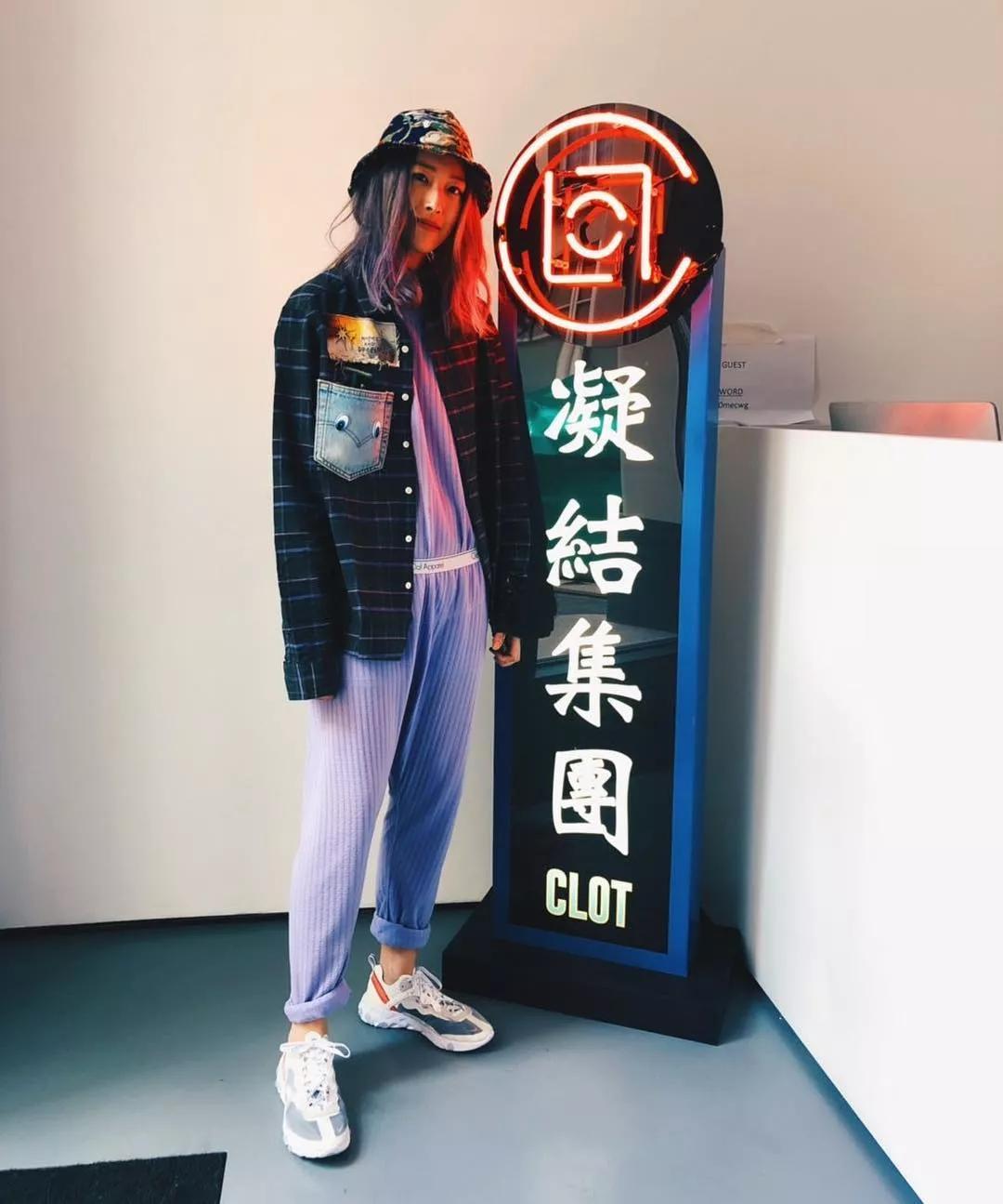 女版陈冠希斜戴帽子,女版陈冠希斜戴帽子网红