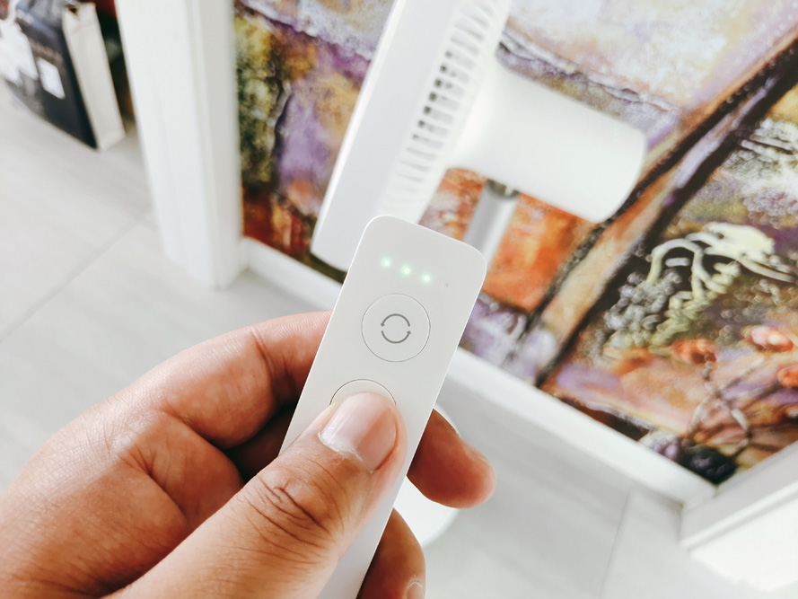 智米电风扇遥控器,智米电风扇蓝牙遥控器配对