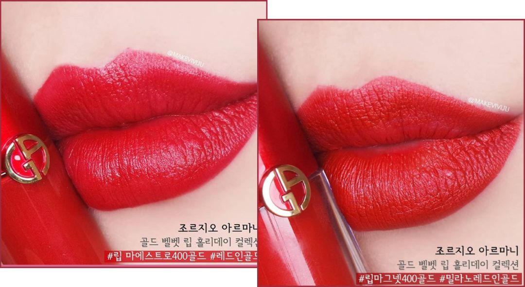 今年秋冬大牌的口红复古红,gucci蓝管最热色口红推荐