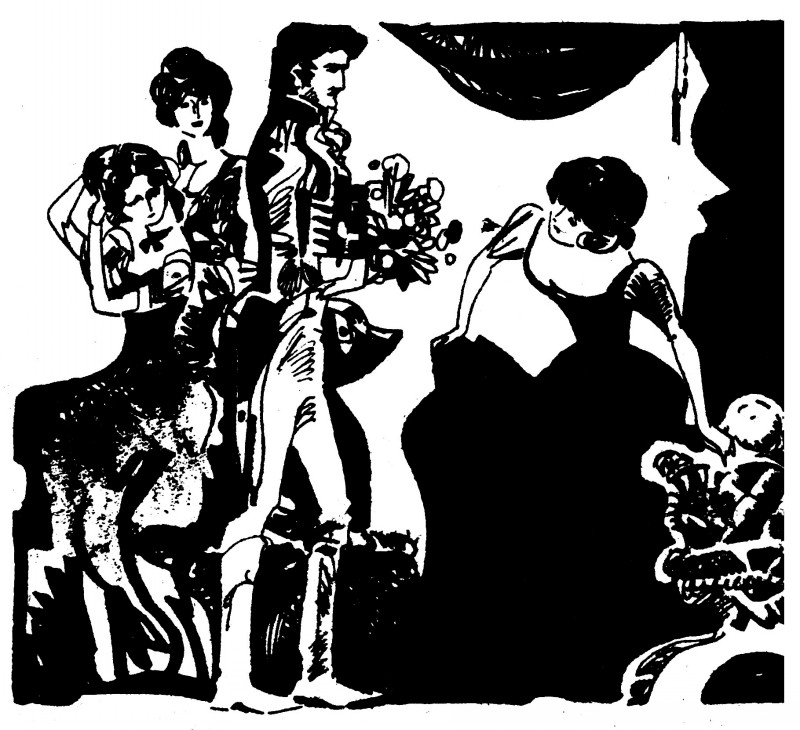 中国短篇连环画百部选欣赏（64）《一场赌博》高燕绘画