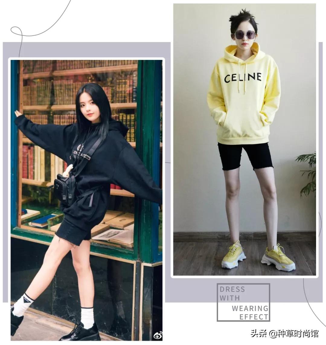 秋冬新款上新卫衣穿搭,今秋更流行卫衣裙