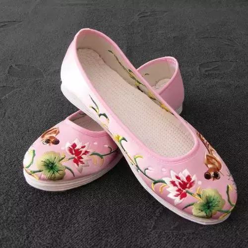 外地绣花鞋,古城绣花鞋