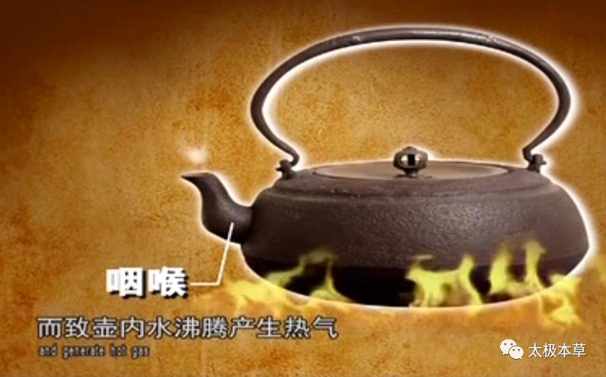 一点,二搓,三揉、四推预防咽喉炎