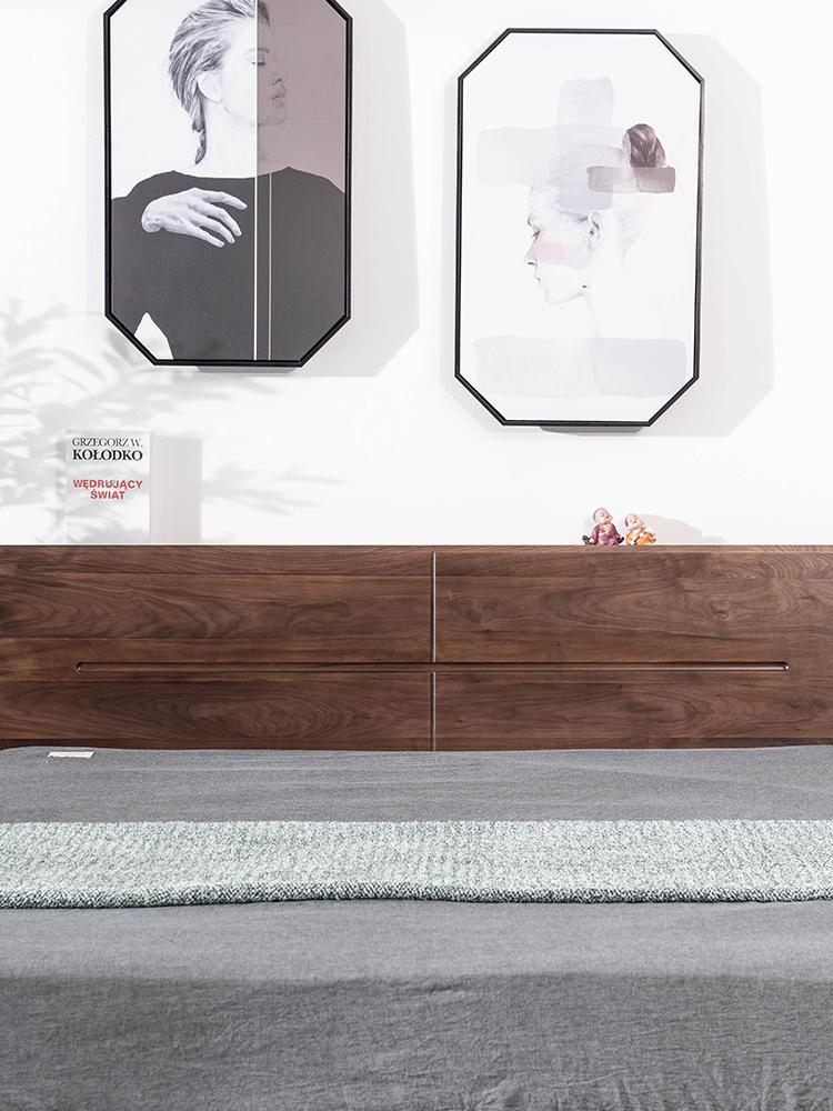 法式复古实木床定做,正宗老式中式实木床