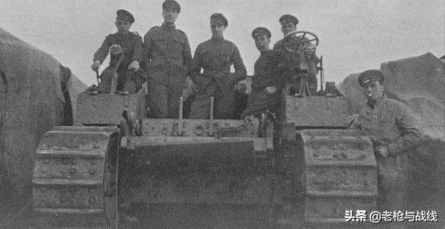 自行火炮的始祖，英国MK.I型火炮运载车