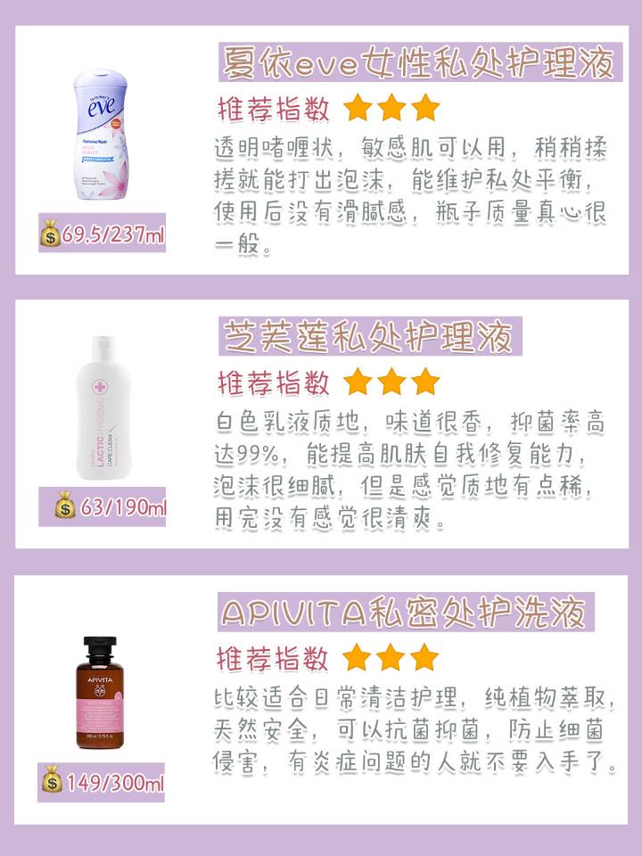 私密护理的正确方法,私密护理好物推荐通用