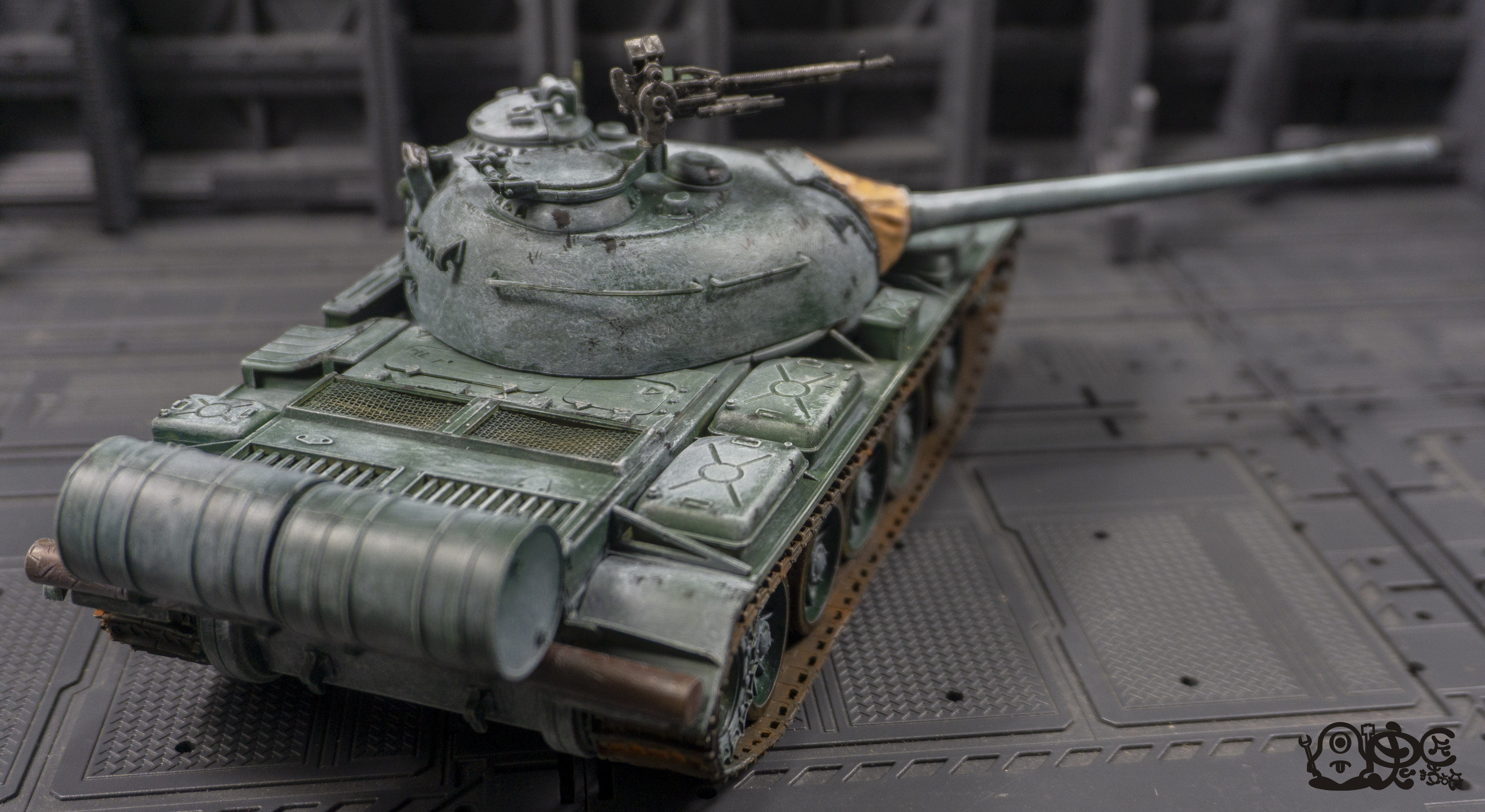 t-59式中型坦克模型,t-54主战坦克模型