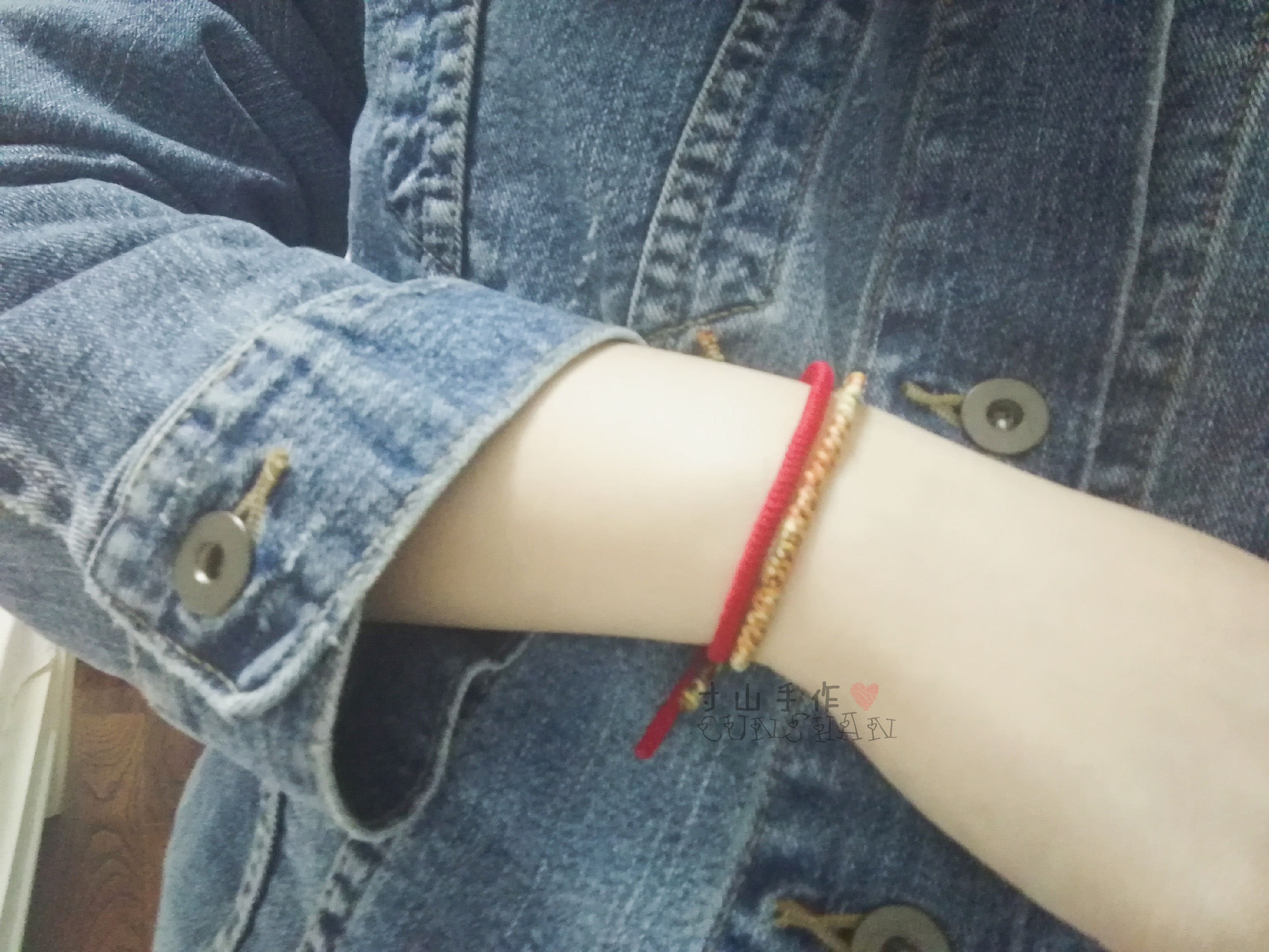 文玩手串的绳结怎么系,文玩手串绳子十字结打结方法