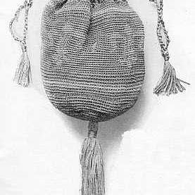 钩针包教程简单又好看,钩针编织教程经典四叶花淡雅清新