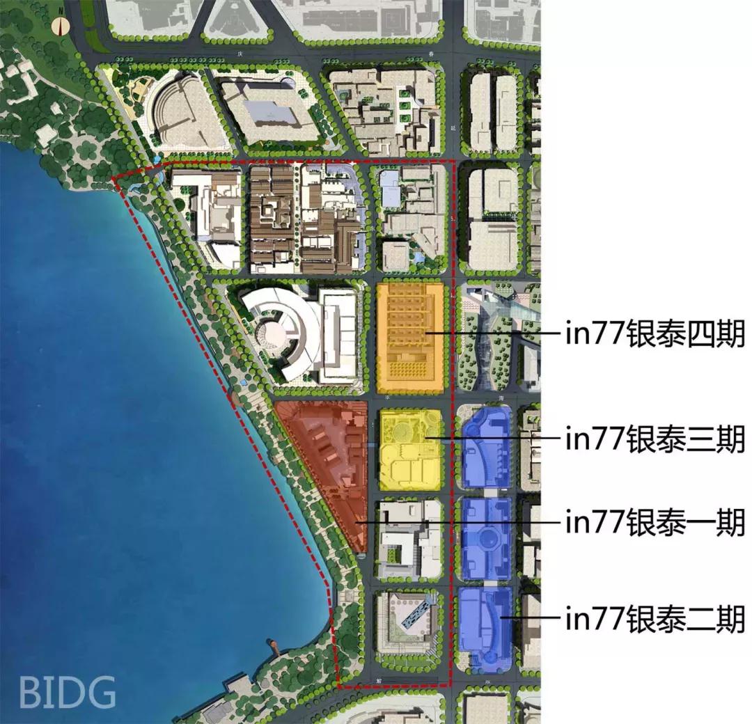 湖滨步行街二期改造提升方案设计/BIDG波士顿国际设计