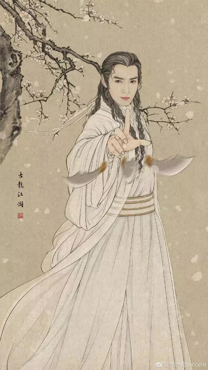 100张绝美古风女手绘简单铅笔,古风6-12岁手绘漫画人物超简单