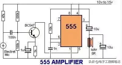 555定时器的应用设计,555定时器构成的应用电路