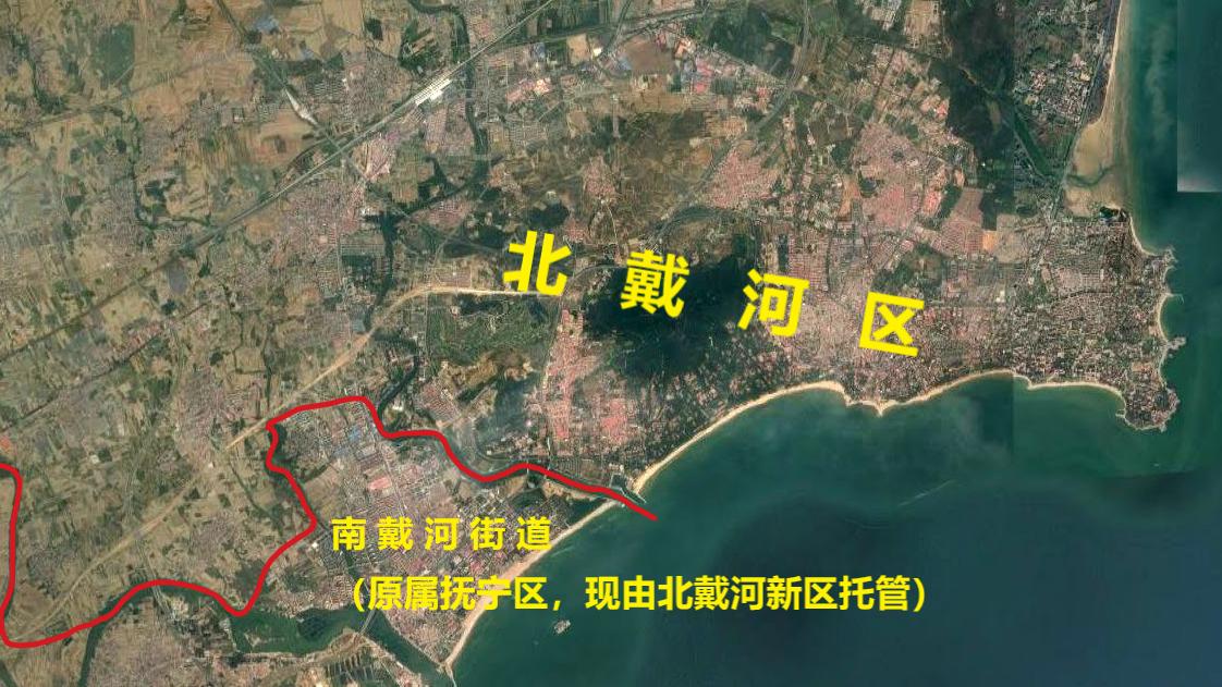 北戴河东戴河和南戴河的方位关系,北戴河东戴河南戴河距离