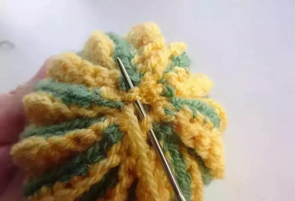 中号南瓜的钩织全教程,各种小南瓜钩织教程