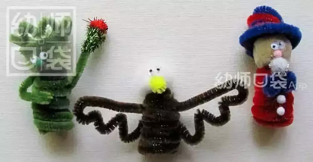 幼儿园用扭扭棒制作竹节虫,扭扭棒幼儿园简单玩法