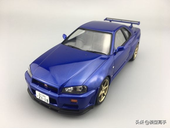 田宫gtr34静态模型,田宫r35模型