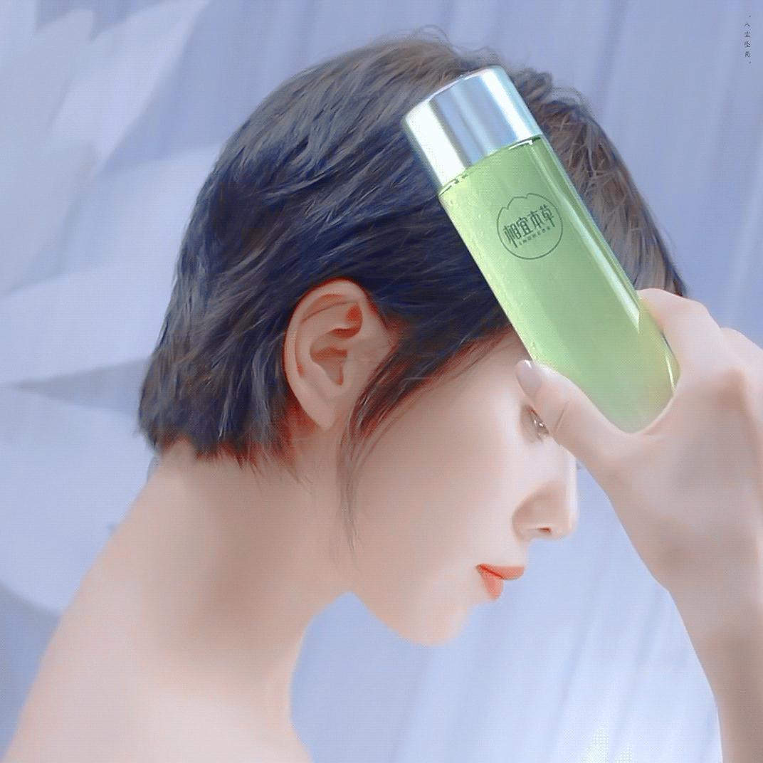 刘诗诗上海参加相宜本草活动图片,刘诗诗相宜本草旗袍