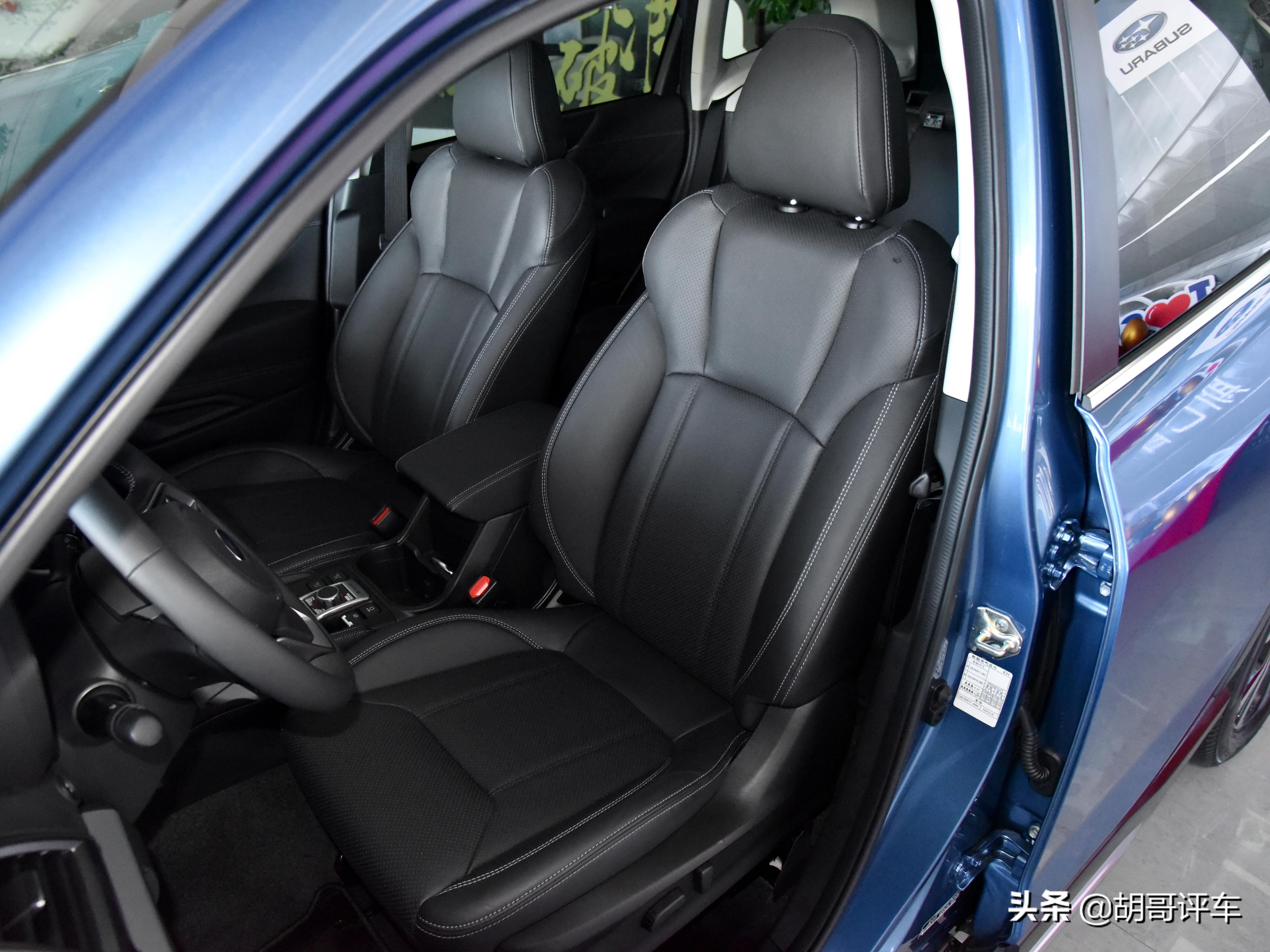 19款森林人实拍,斯巴鲁森林人拦路