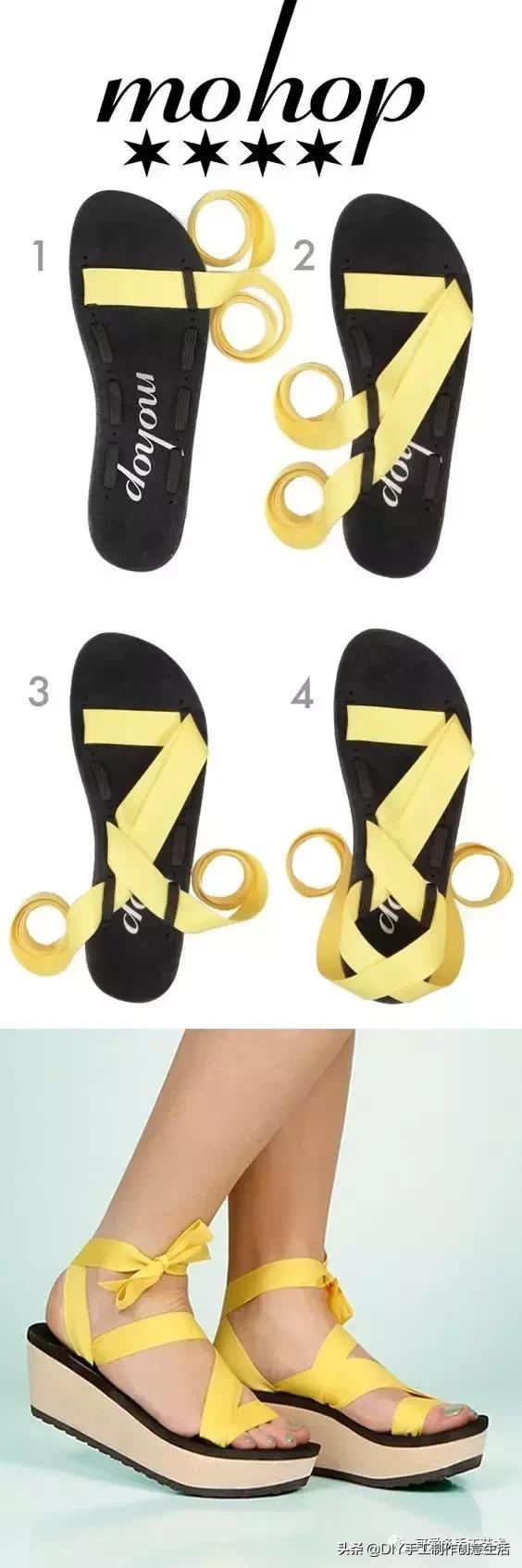 教你六种改造鞋子方法,旧鞋别扔