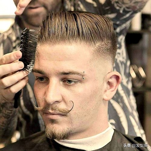 干练清爽的男士短发样式,精简发型男短发