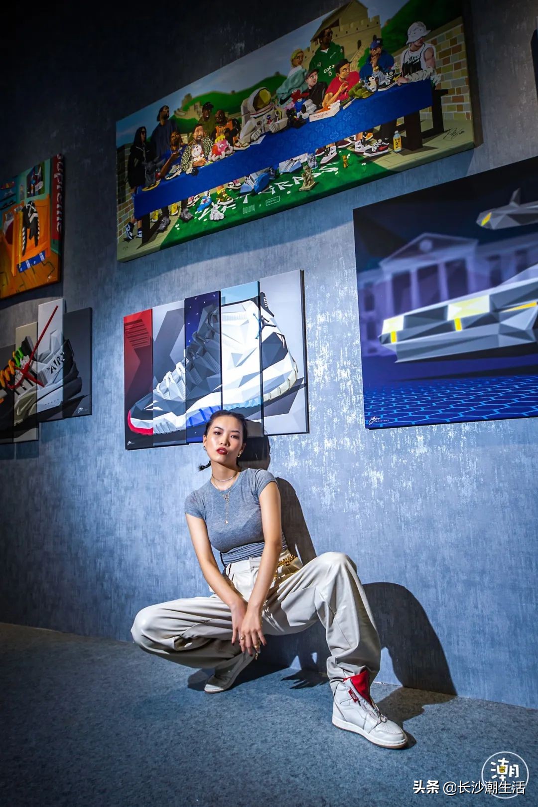 长沙ifs国金中心潮鞋,星城潮鞋