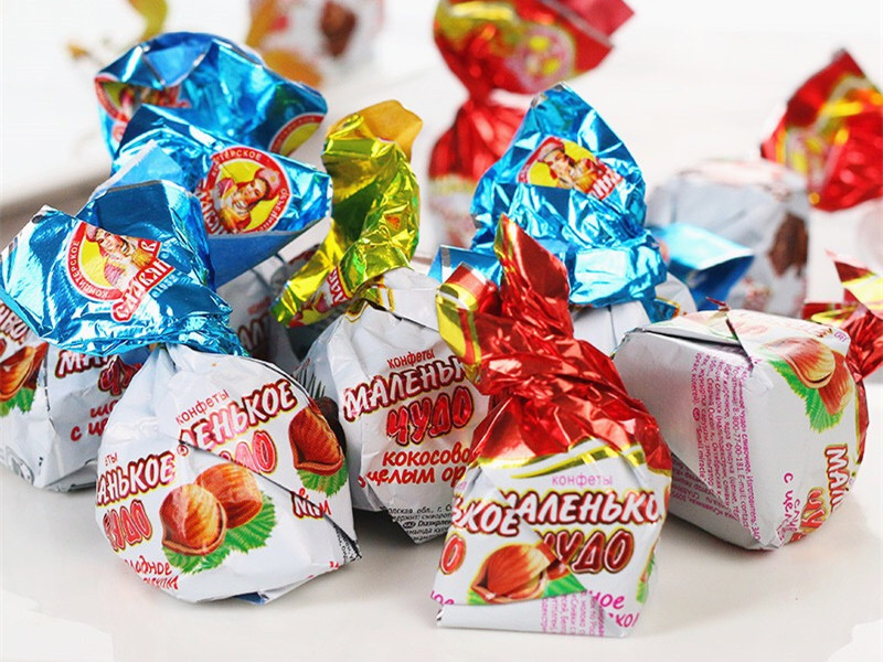年货必买十大糖果,俄罗斯进口混合糖果500g