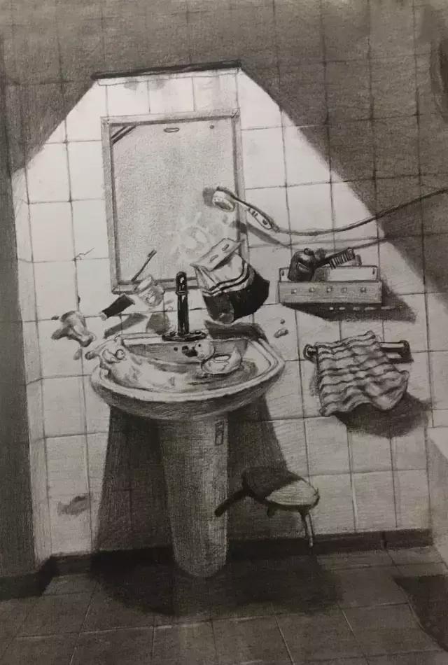 清华美院素描高分卷怎么画,清华美院高考素描