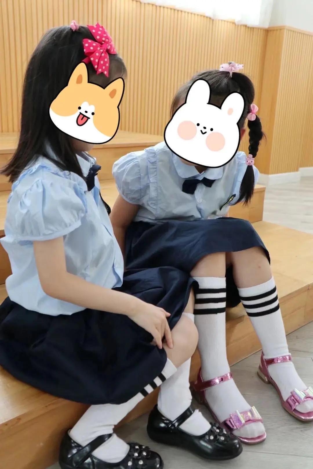 上海中小学好看的校服,上海最美幼儿园校服