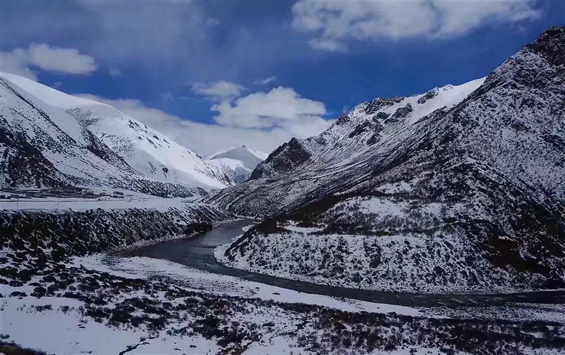 永远的西藏歌曲,冬日的拉萨河