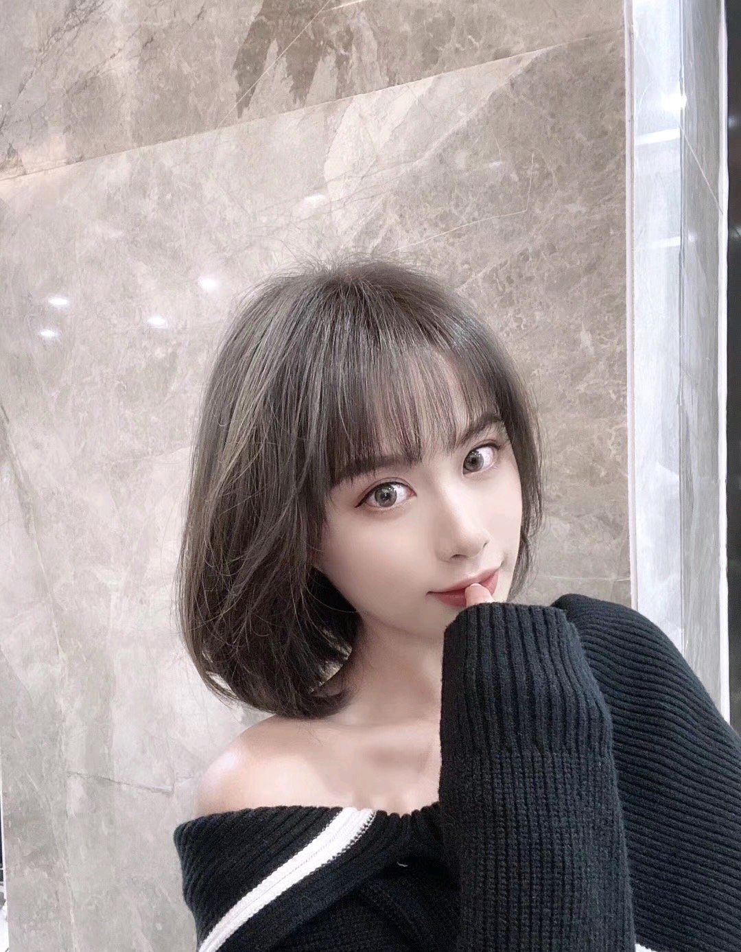 大脸颧骨高胖妹妹适合什么发型,9款大脸颧骨高适合发型