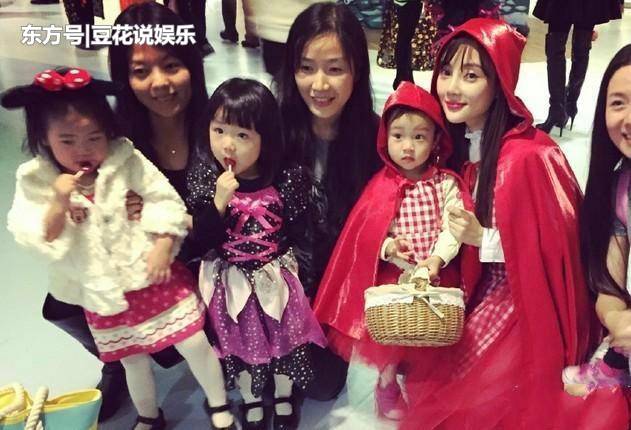 孙俪陪女儿臭美陪儿子踢足球，明星参加亲子活动都做什么？