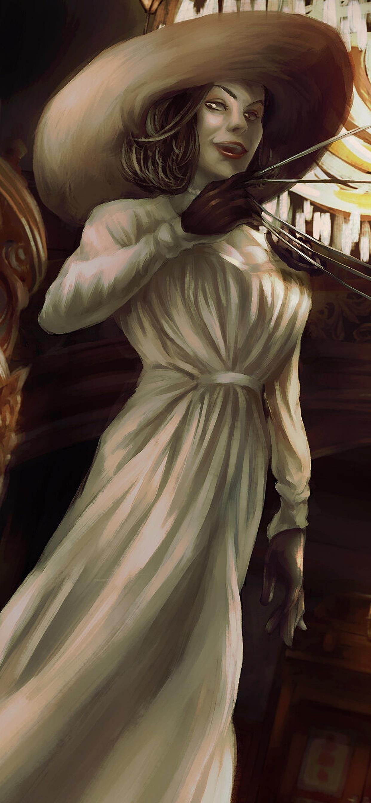 生化危机8手机壁纸,生化危机吉尔高清壁纸