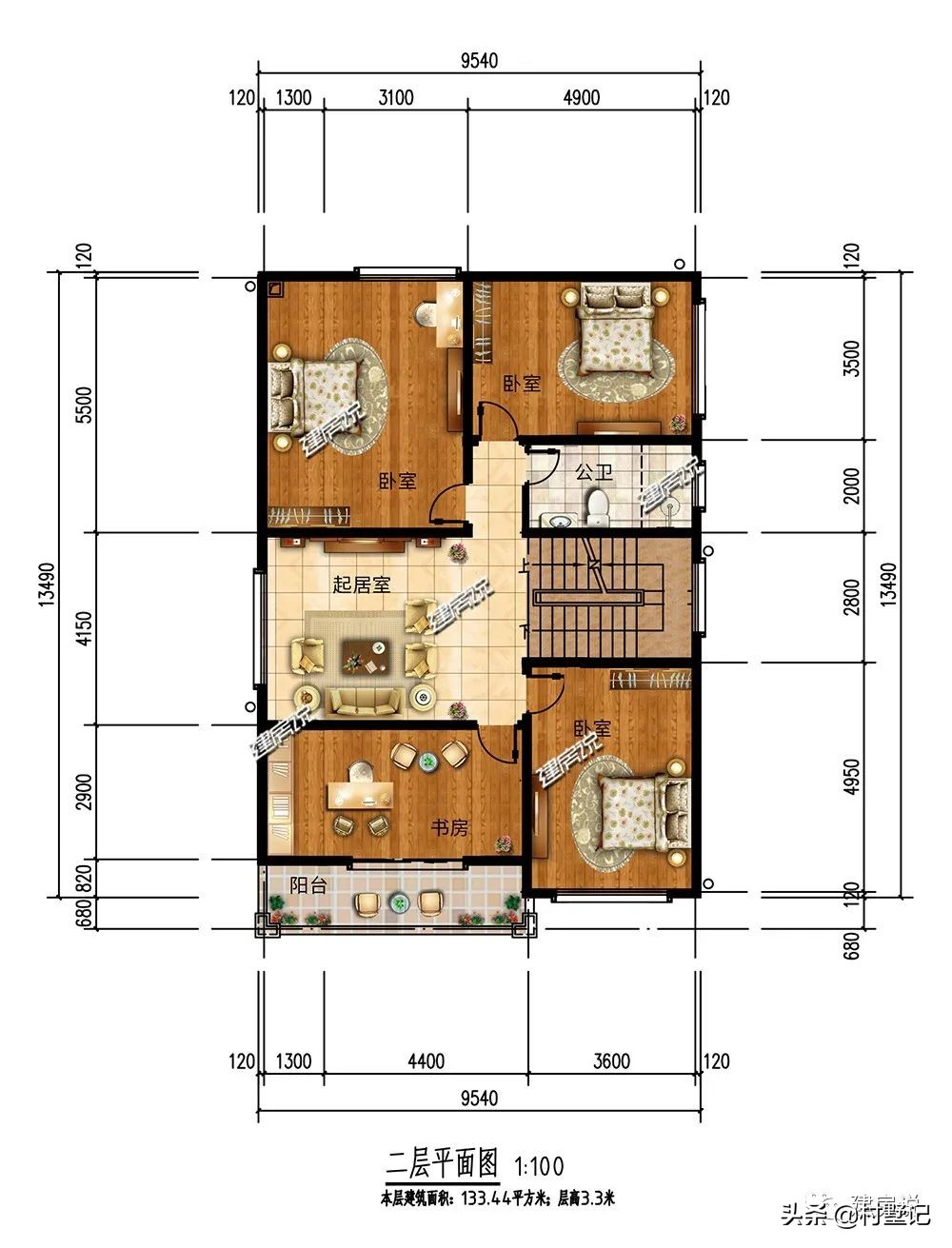 最适合农村三层平顶别墅,10套适合农村自建小别墅