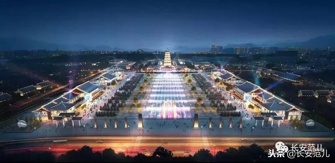 大唐不夜城照片精修,大唐不夜城图片美景实拍