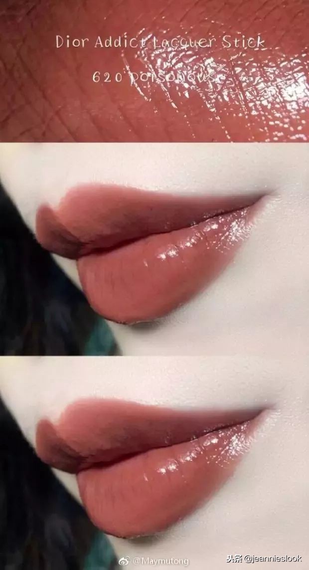 美式复古红口红色号,秋季口红推荐白皮