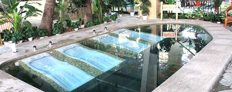 北京运河苑温泉水世界，好似闹市中的“瑶池仙境”，乐在水世界