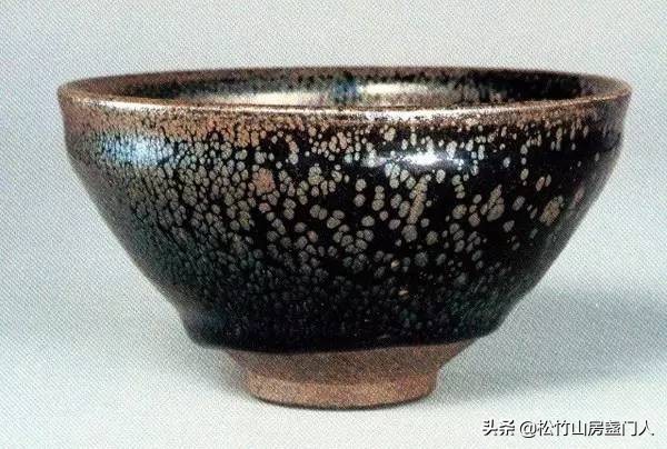 日本收藏的建盏天目曜变,日本国宝级老宋代建盏