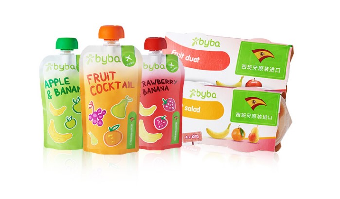 byba欧贝果果泥，营养吸收好妈妈的安心优选