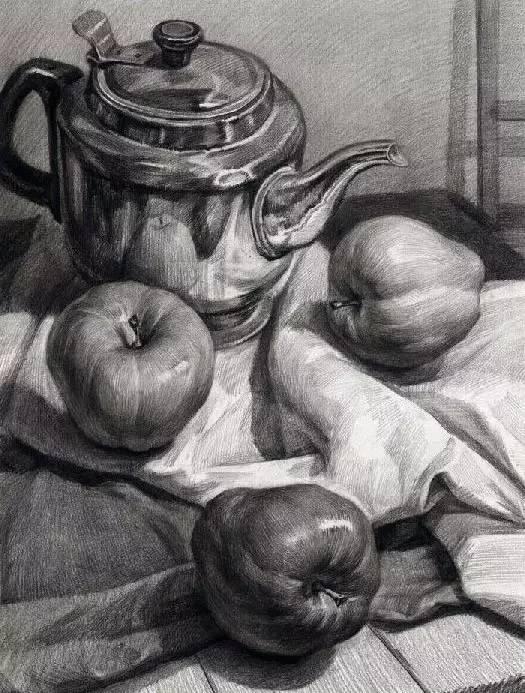 素描不会画实物怎么办,素描静物不会深入刻画