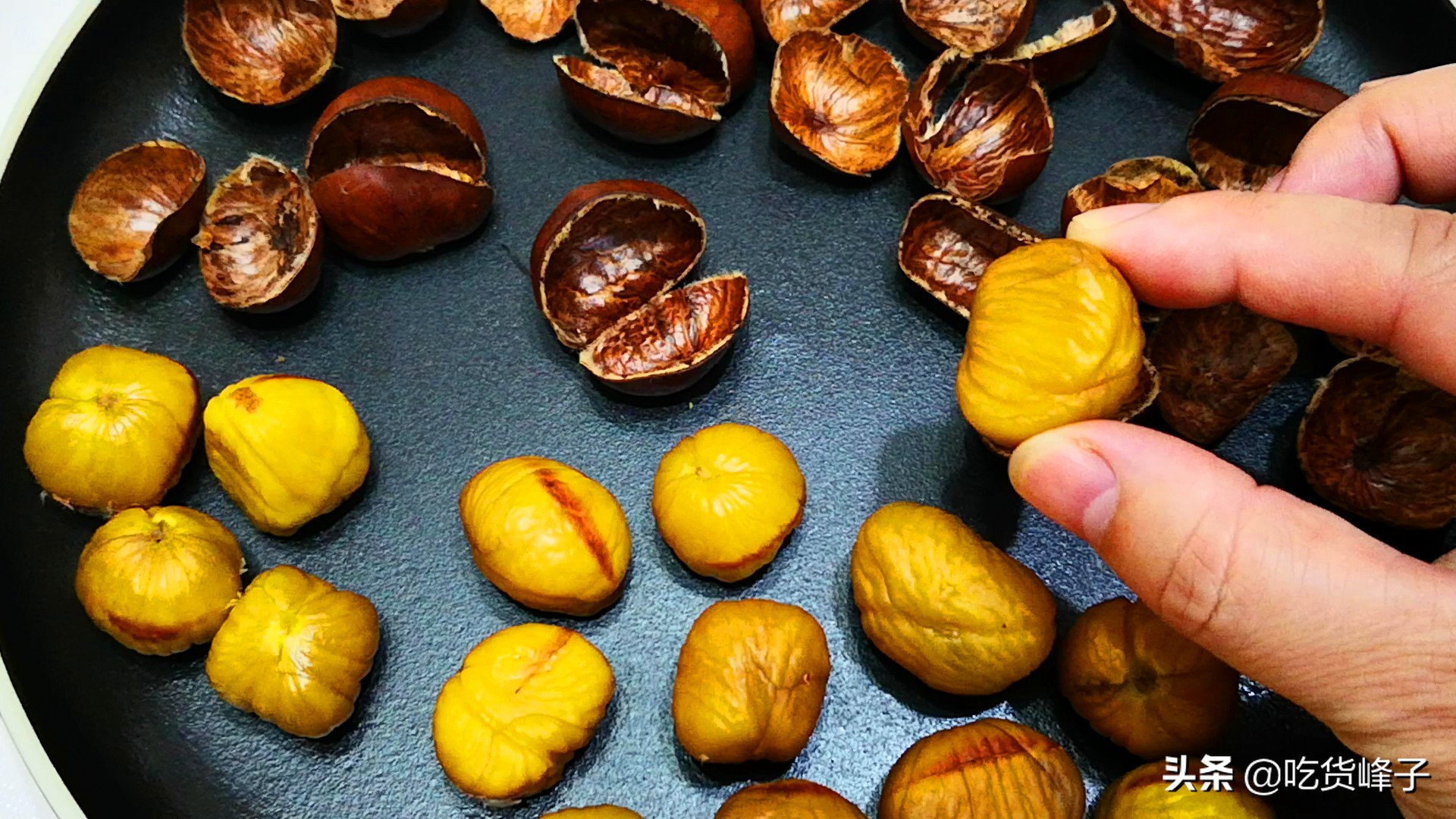 板栗怎么剥壳去皮最容易,这才是板栗正确做法
