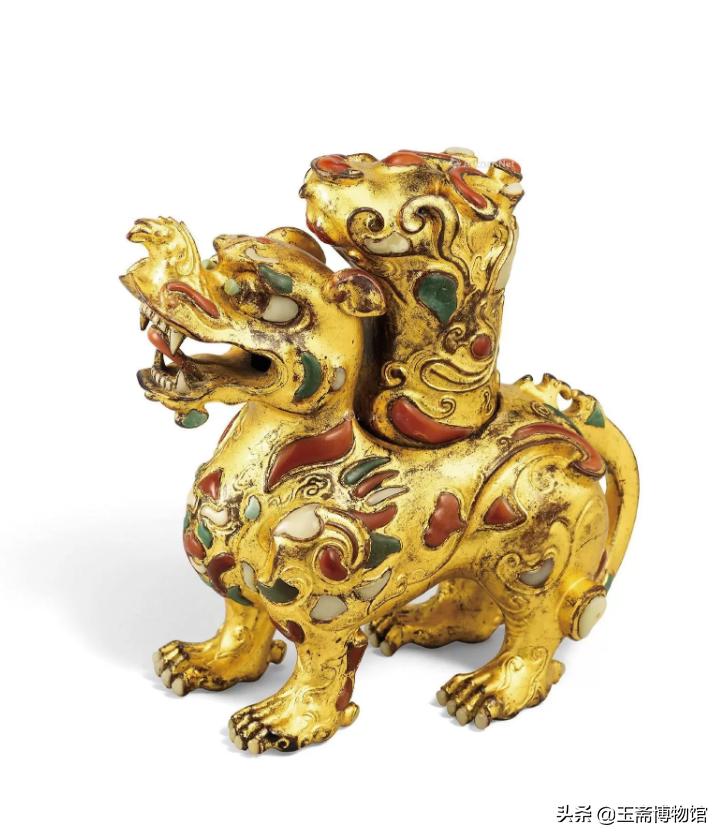 麒麟尊图,国宝文物麒麟尊