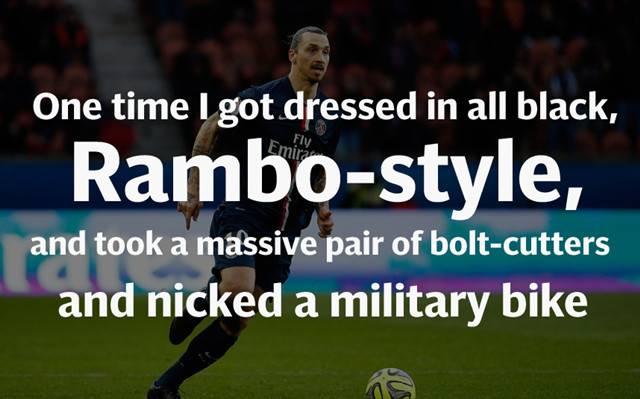 伊布霸气的言论,伊布经典时刻