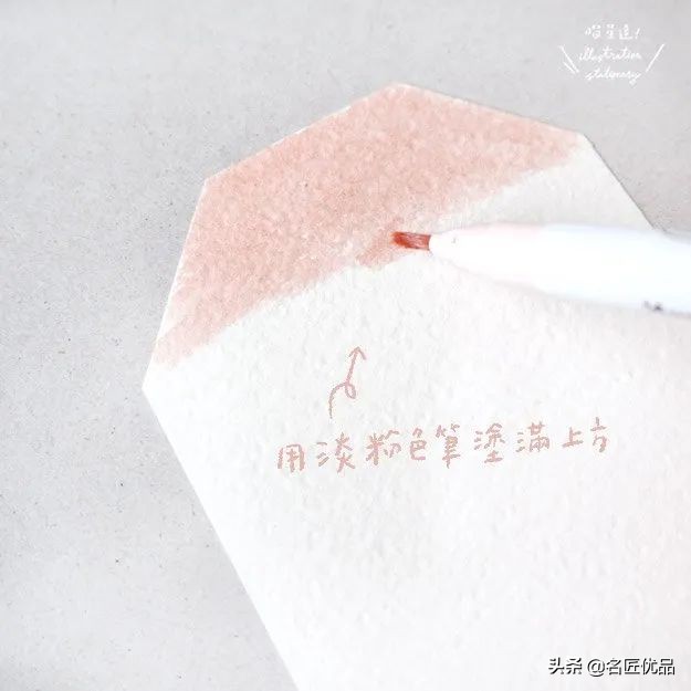 手工课堂：用手帐下一场樱花雨，用水彩笔就能完成的樱花卡