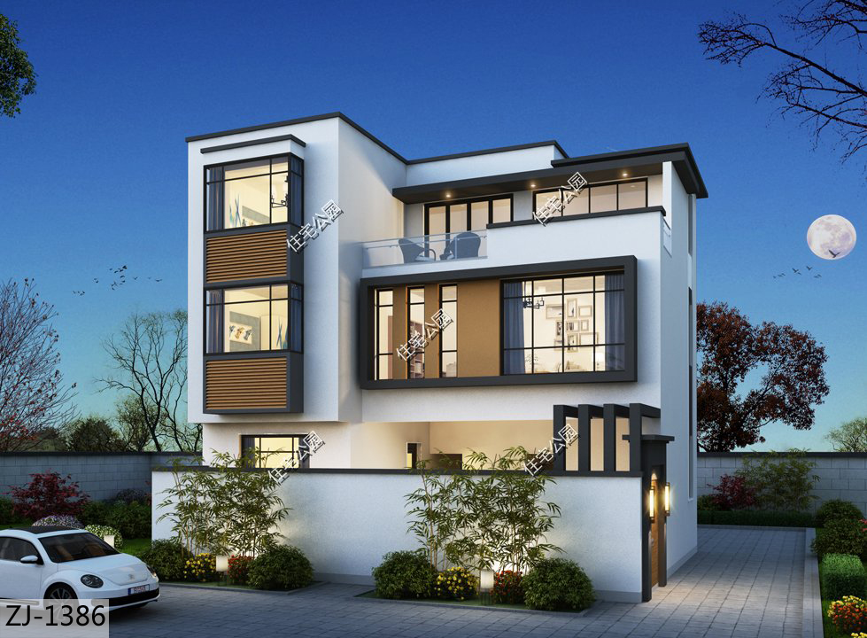 60平方别墅设计图及效果图,100平米小户型设计实景照