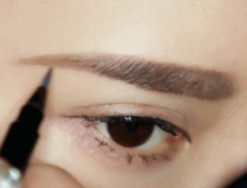 眉毛怎么画好看最简单的,初学眉毛怎么画才能根根分明